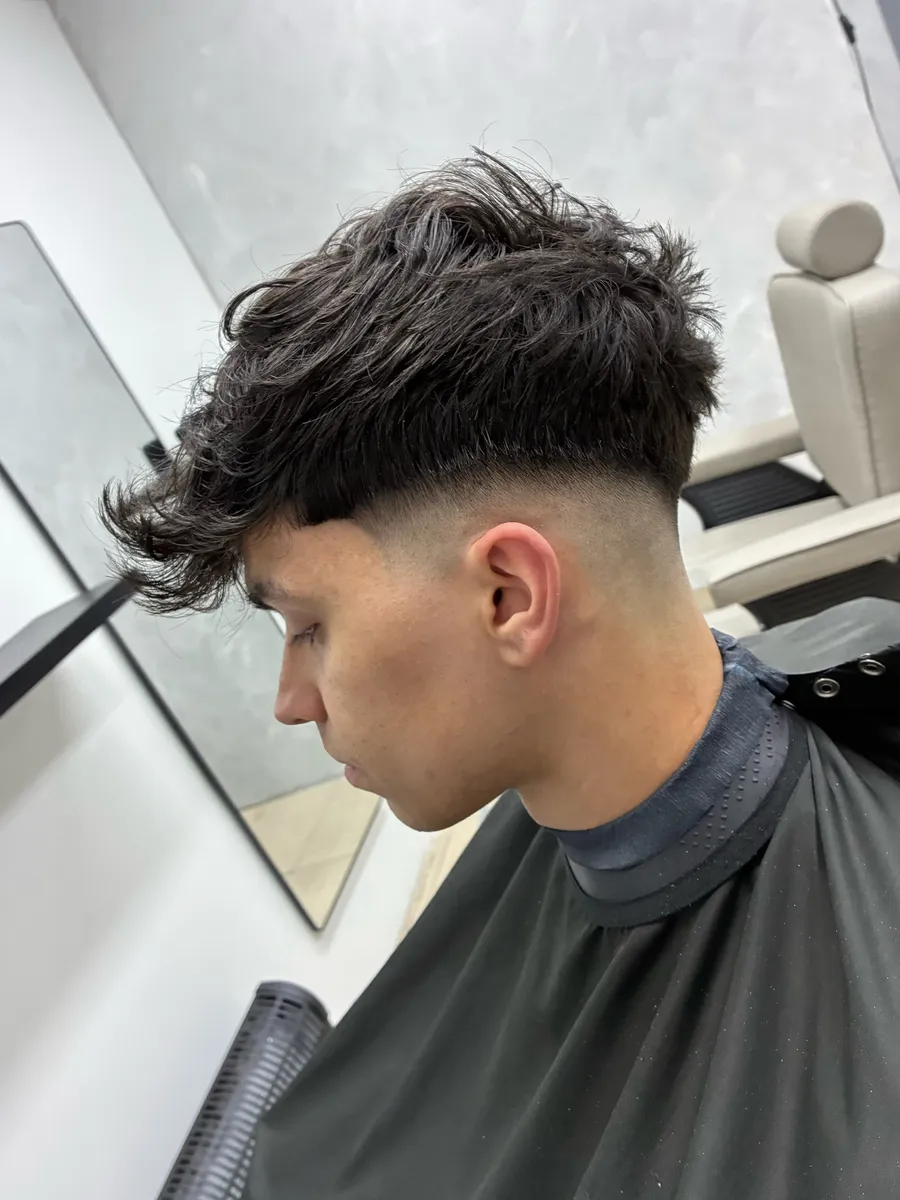 Corte texturizado