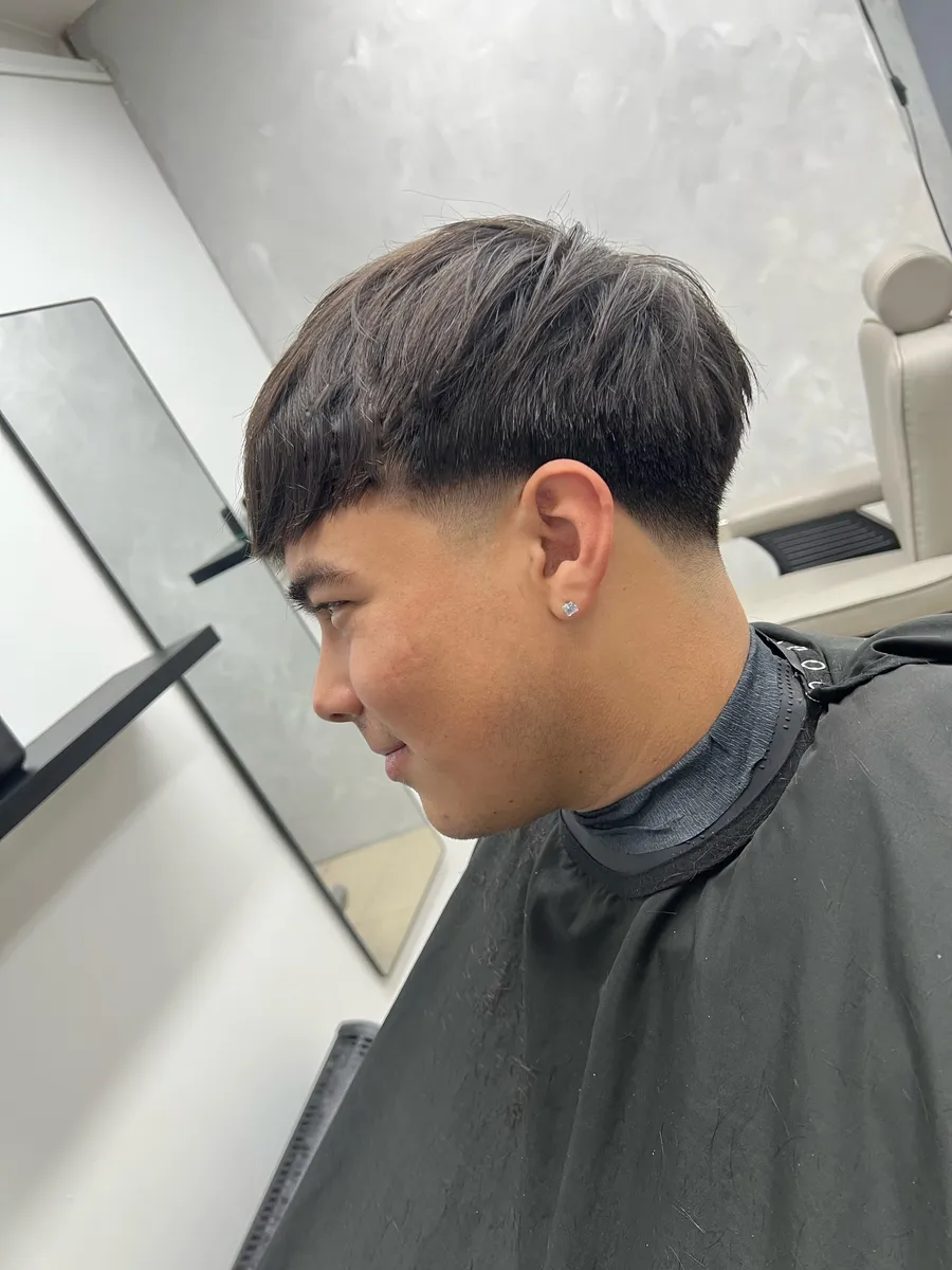 Corte fade profesional