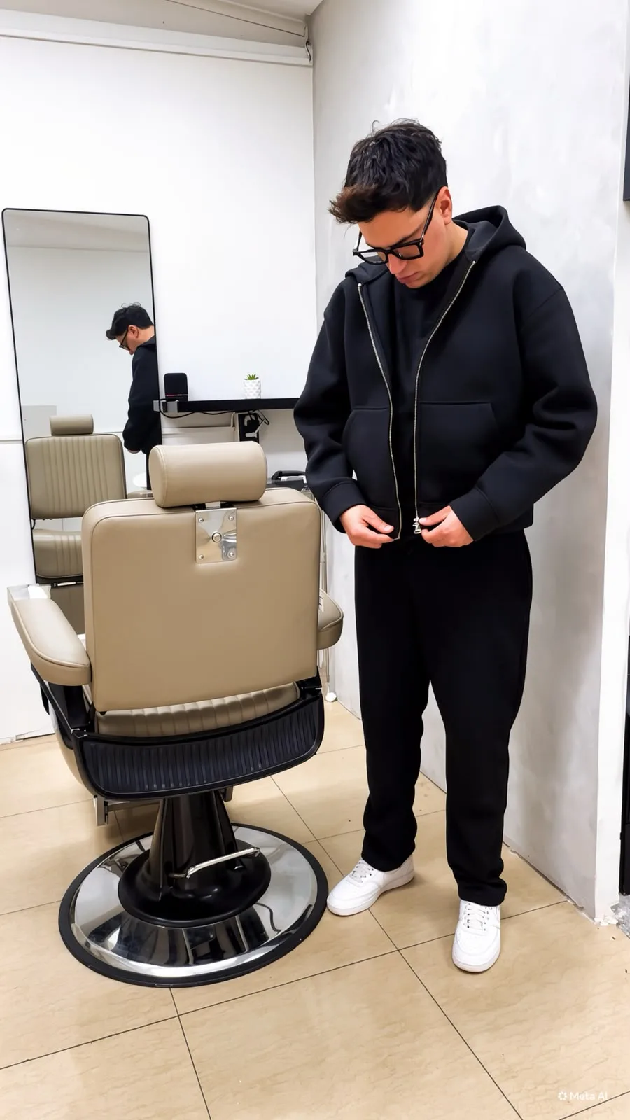 Barbero profesional trabajando en /IRAGORRICUTS®